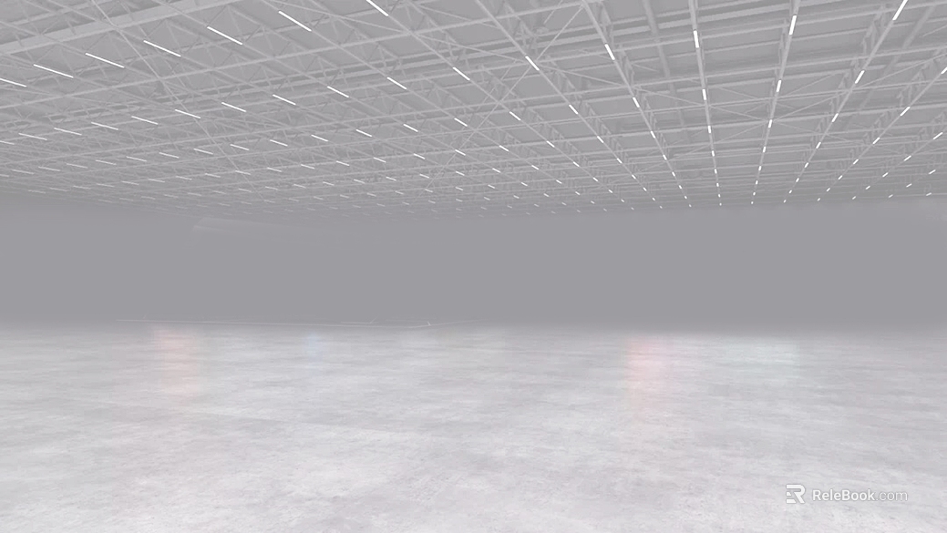 Light gray cement industrial wind air exhibition hall texture