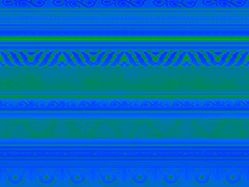 Blue and green vintage decorative pattern wallpaper texture (ID:ffaeh647876)