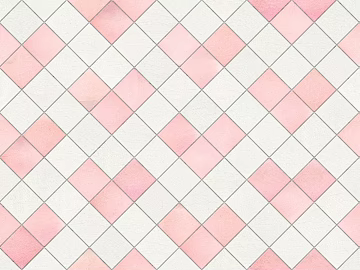 Modern Tile Pink Check Tile texture (ID:ffach445905)