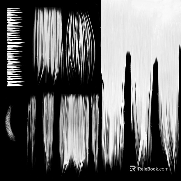 Black and White Bump texture