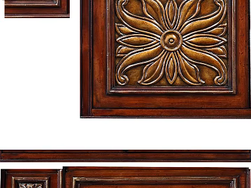 Wood Carved Wood Grain Metal Carved Plate texture (ID:ffabg68980)