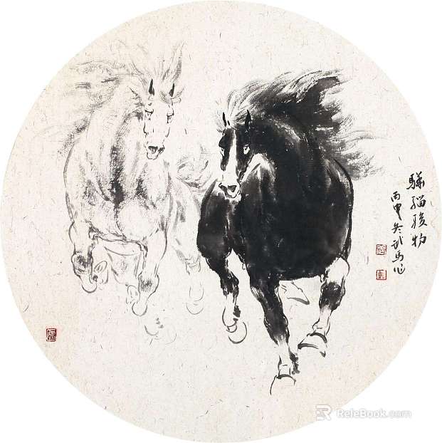 Animal painting texture
