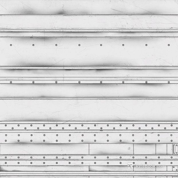 Industrial wind white metal plate wall decoration texture