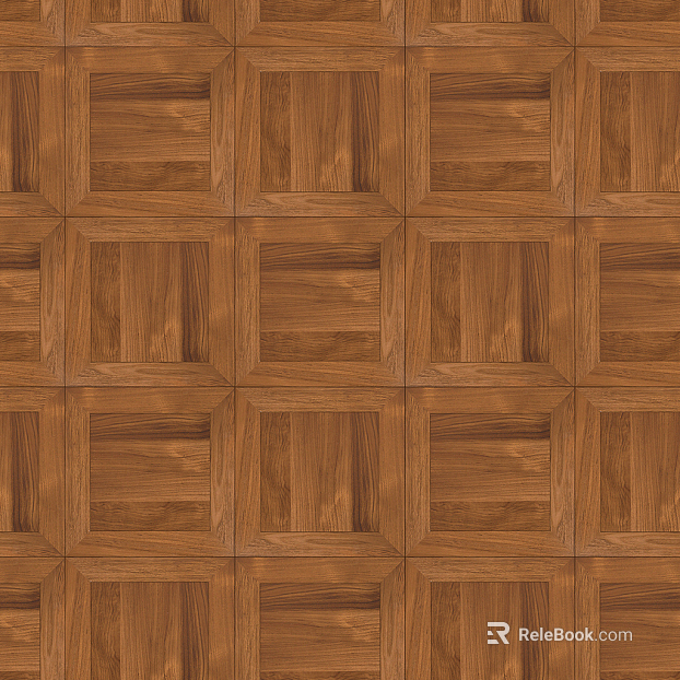 Geometric Square Parquet Wood Floor texture