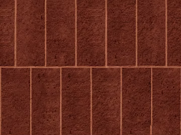 Antique lime stone brick French antique red brick strip brick red brick wall 3d model