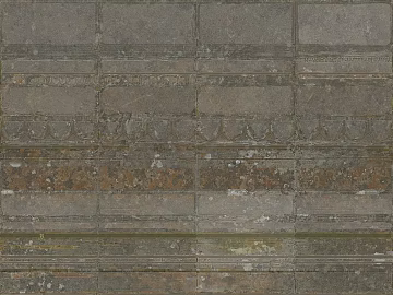Taupe Antique Brick Building Exterior Wall Tiles texture (ID:ffaeh639076)
