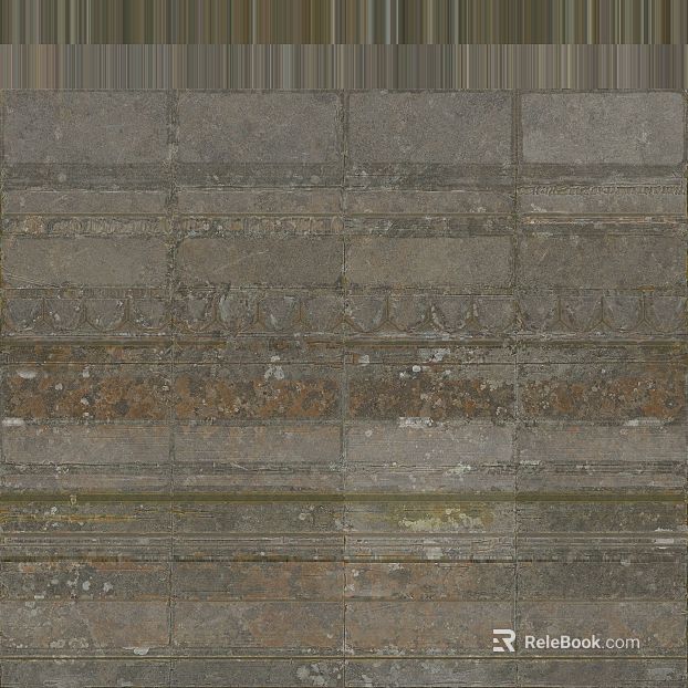 Taupe Antique Brick Building Exterior Wall Tiles texture