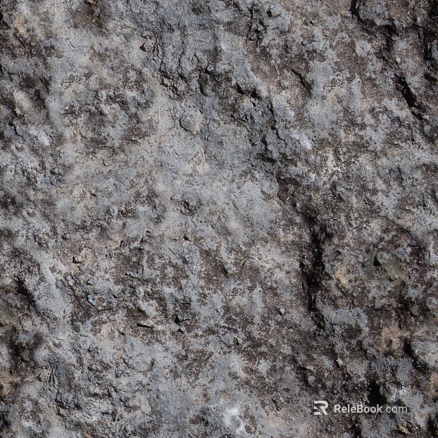 Grey rugged rock stone wall texture