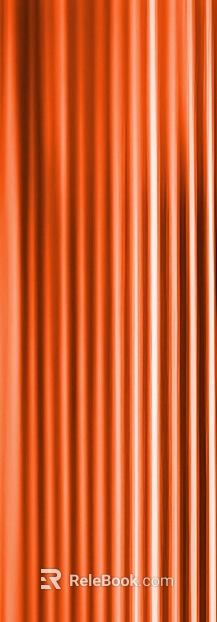 Orange brushed metal wall decoration texture
