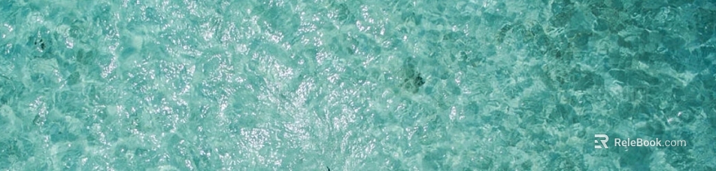 Blue water pattern swimming pool surface texture
