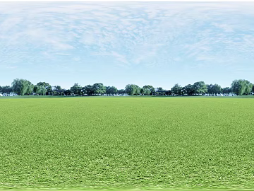 HDR panorama blue sky white clouds grass texture (ID:ffach001145)
