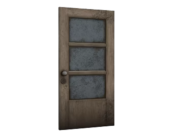 Retro Light Brown Wooden Door Interior Door texture (ID:ffaeh256846)