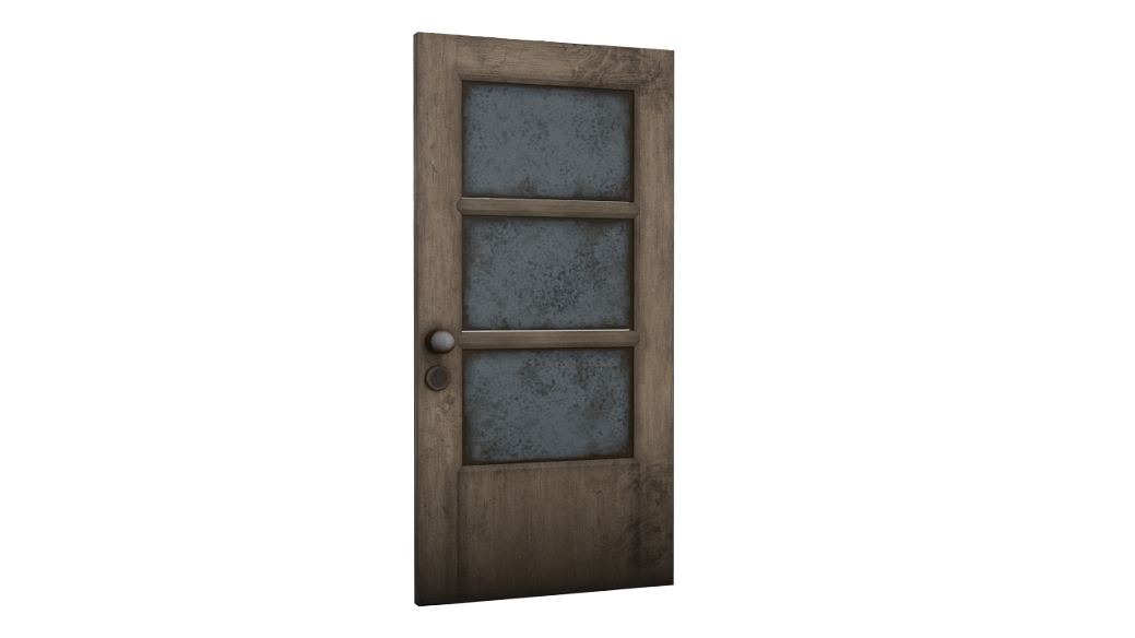 Retro Light Brown Wooden Door Interior Door texture