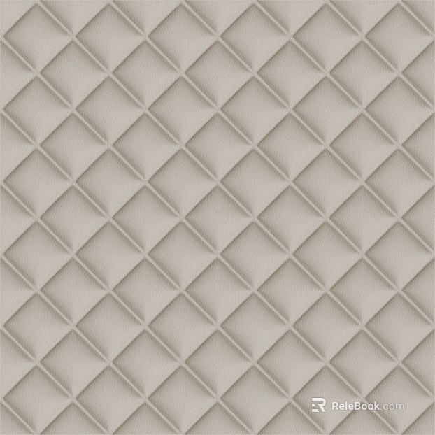 Light gray diamond upholstery leather background wall texture
