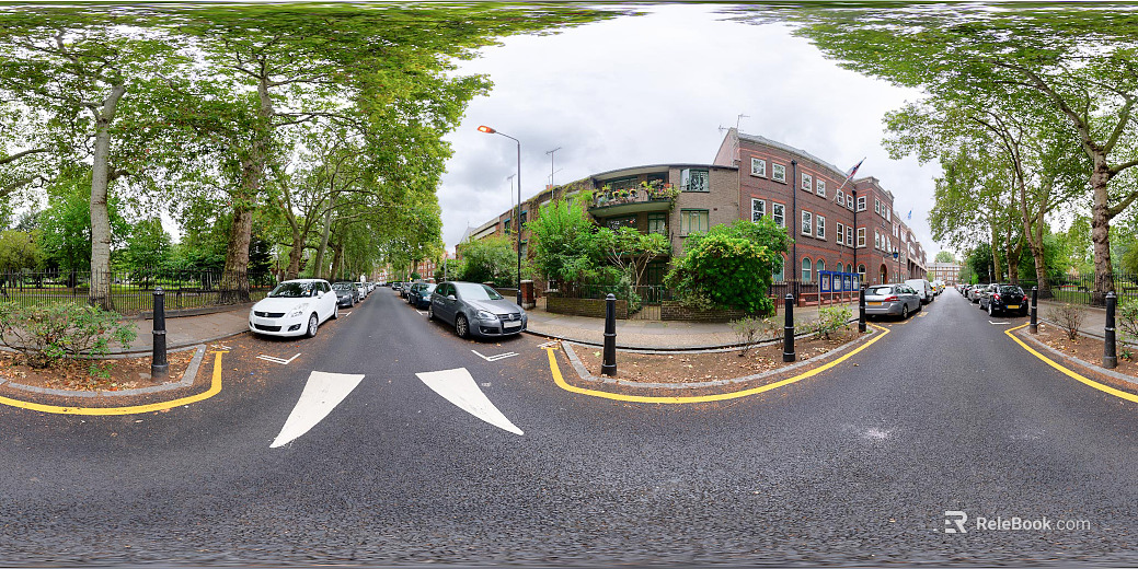 Modern American Community HDR Outdoor City Street Community texture