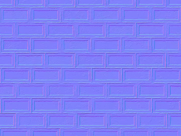 Wall Tile Normal Bump 3d model