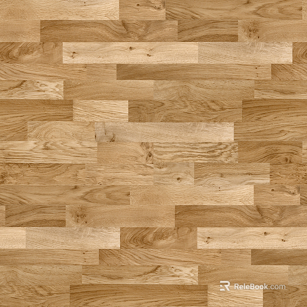Mixed color mosaic wood flooring texture