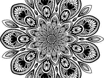 Modern cut-free black-and-white line pattern texture (ID:ffach103346)