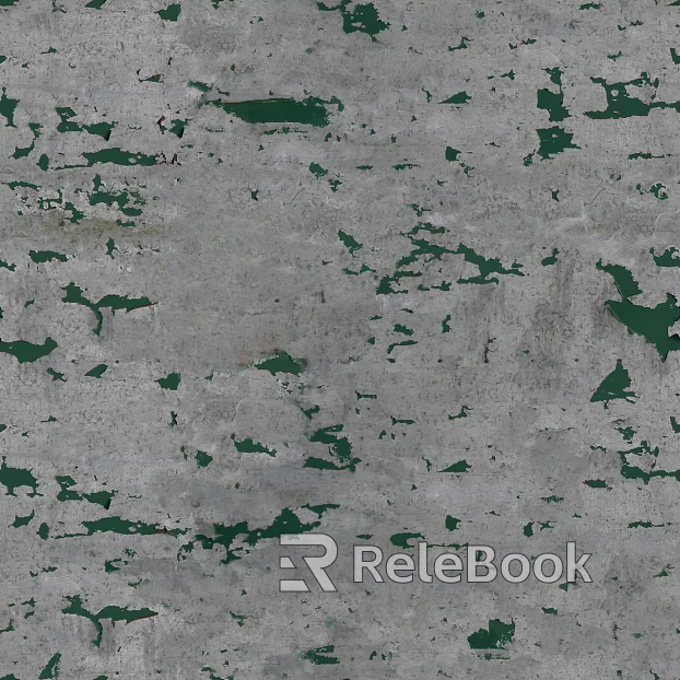 Painted metal texture