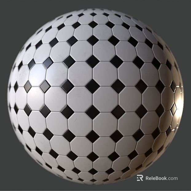 Mosaic PBR texture