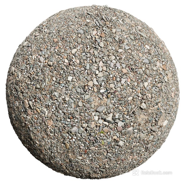 Gravel PBR texture