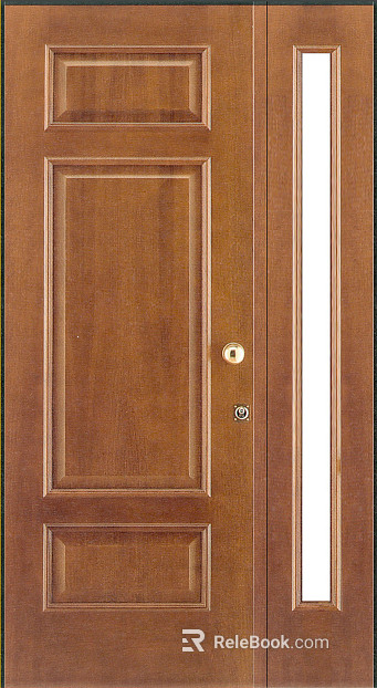 Wooden door texture