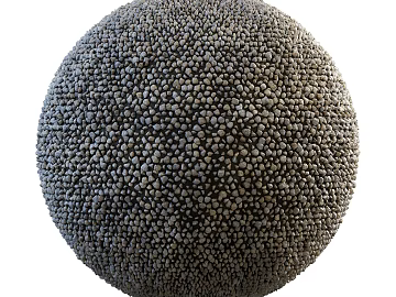 Gravel PBR texture (ID:ffach487994)
