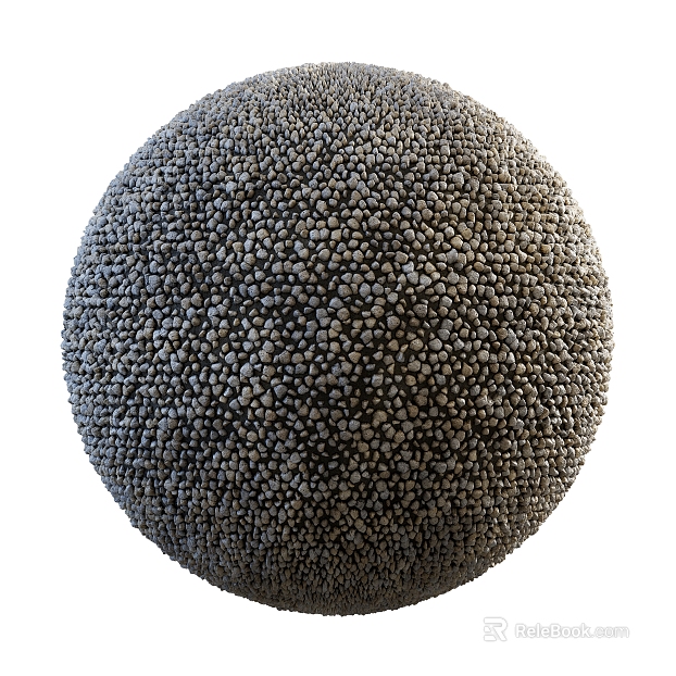Gravel PBR texture