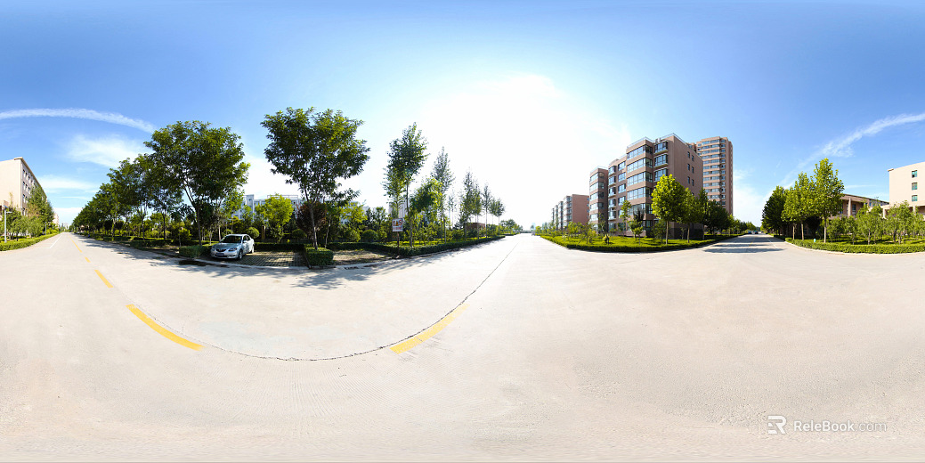 HDR City Campus Campus Panorama texture