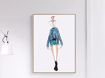 cartoon painting texture (ID:ffabg39116)