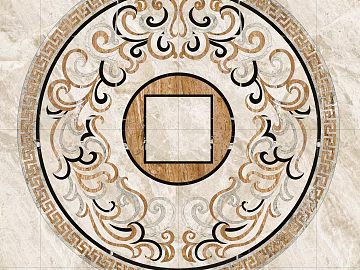 Modeling mosaic tile water knife processing series ceramic tile texture (ID:ffach370790)