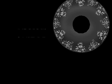 Black Chinese pattern glass decorative components texture (ID:ffaeh383859)