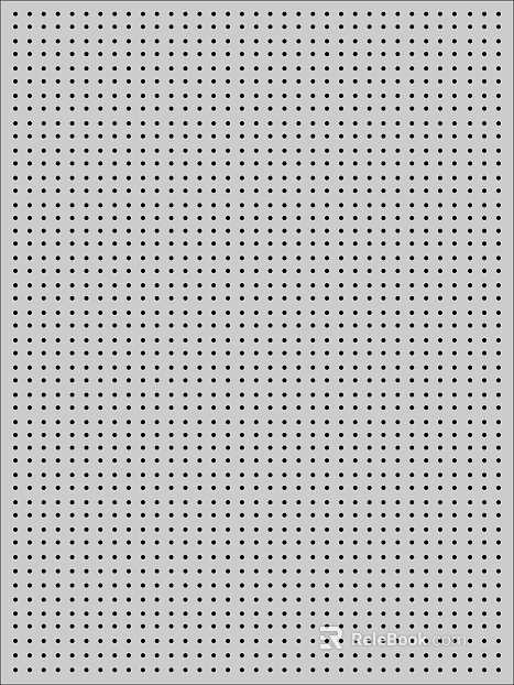 Perforated plate texture