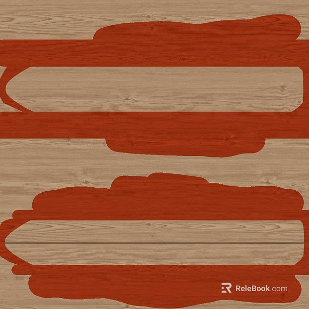 Red and brown original wood grain decorative logo base plate texture