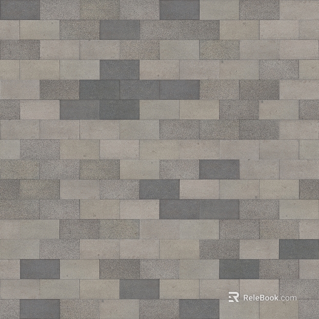 Brick pavement texture