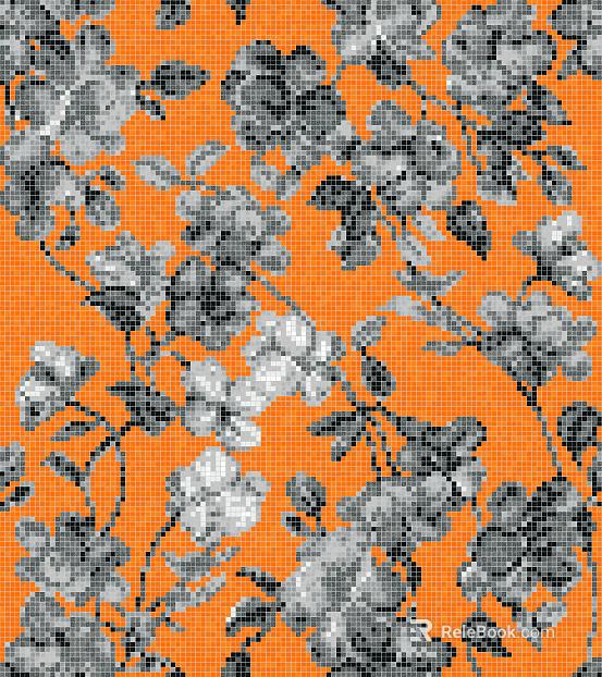 mosaic map texture