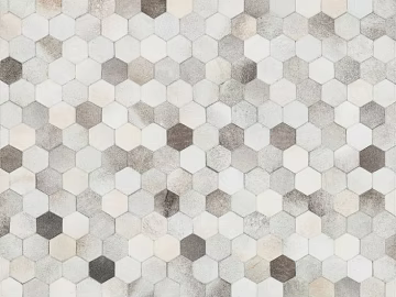 Hexagonal brick wall contrast brick texture (ID:ffajg48123)