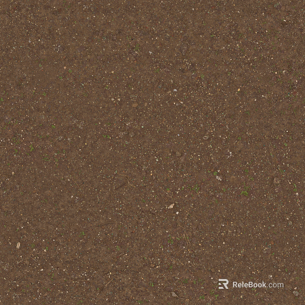 Soil texture containing weeds texture