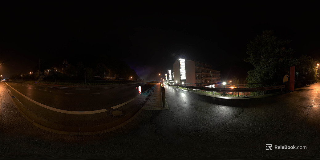City Road Night HDR texture