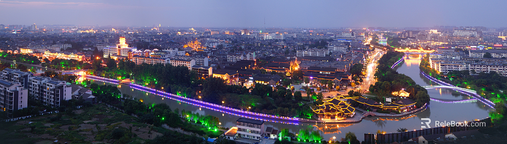 Yangzhou Night View texture