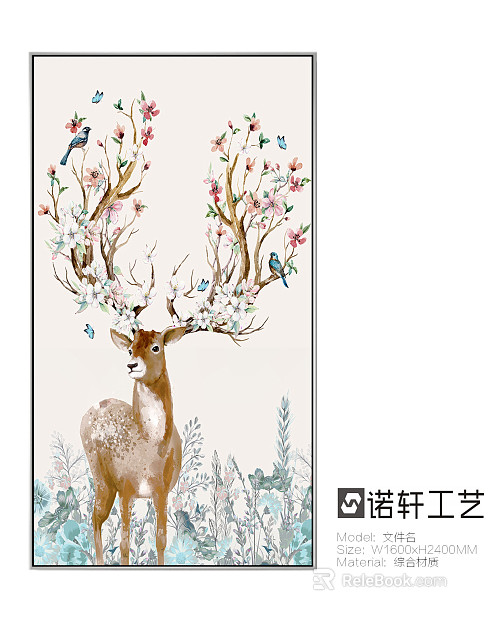Animal painting texture