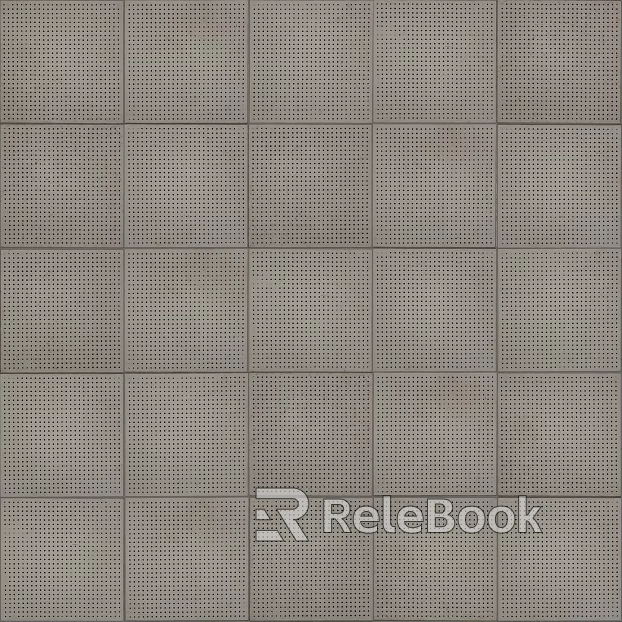 Perforated plate texture