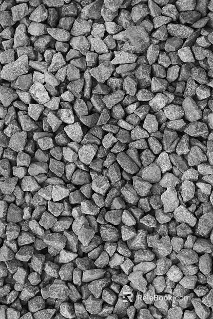 Gravel gravel surface texture
