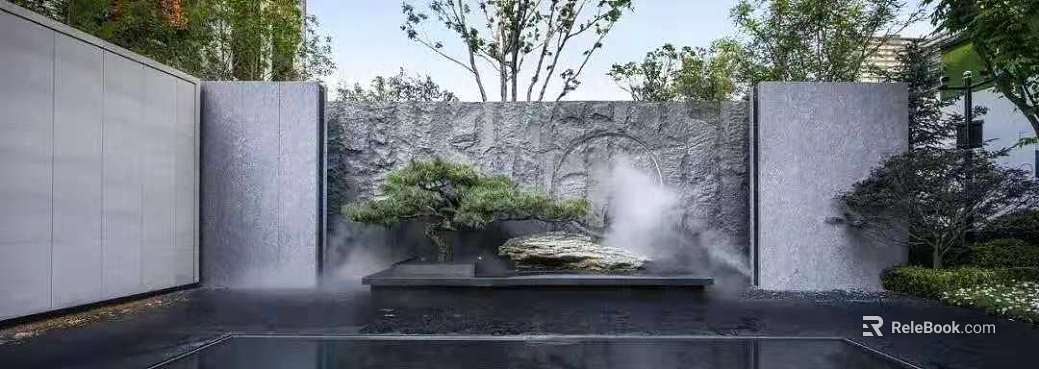 Courtyard texture