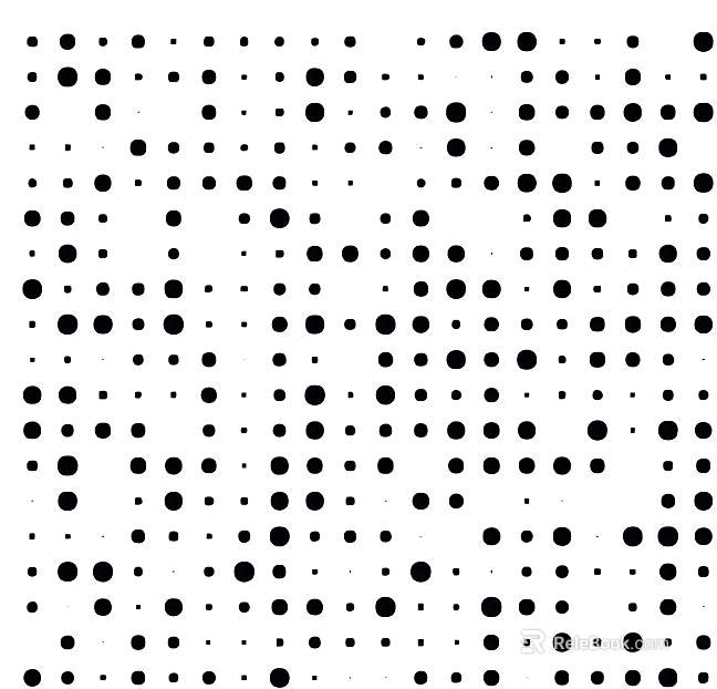 Black and white punching plate texture