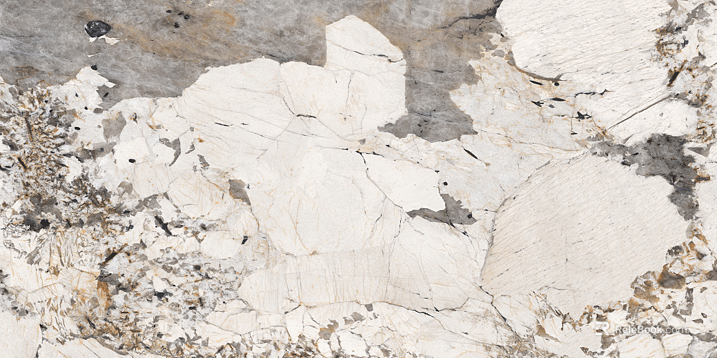 Ice pattern marble snow mountain silver fox marble texture