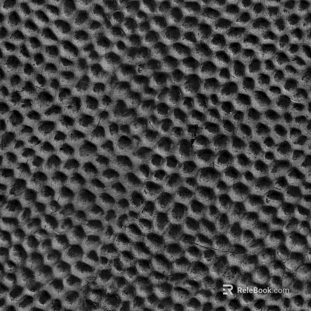 Dark gray old perforated metal plate texture