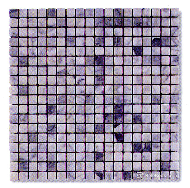 Mosaic Ceramic Map texture