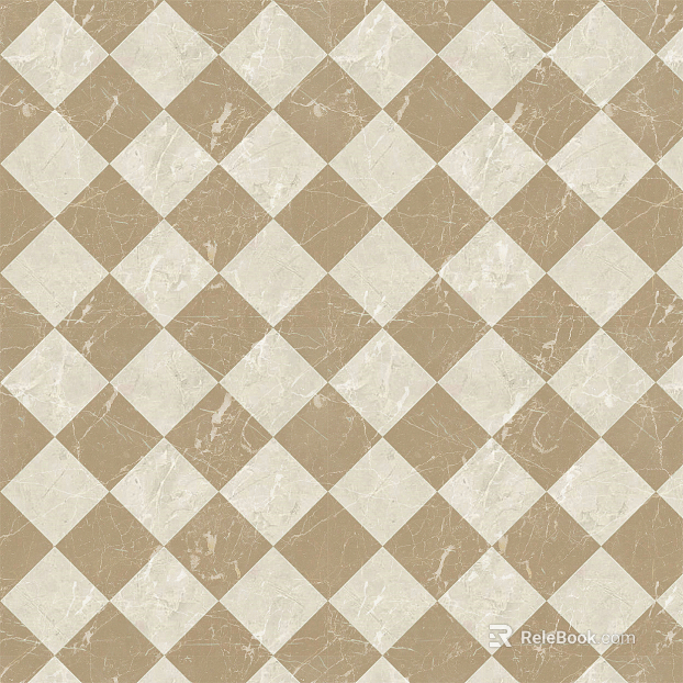 Checkered brick texture