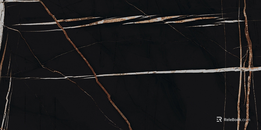 Light Luxury Black Golden Flower Marble Background Wall texture